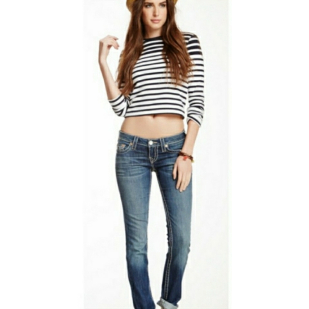 True religion Big T Earthwr Skinny Jeans Size 26